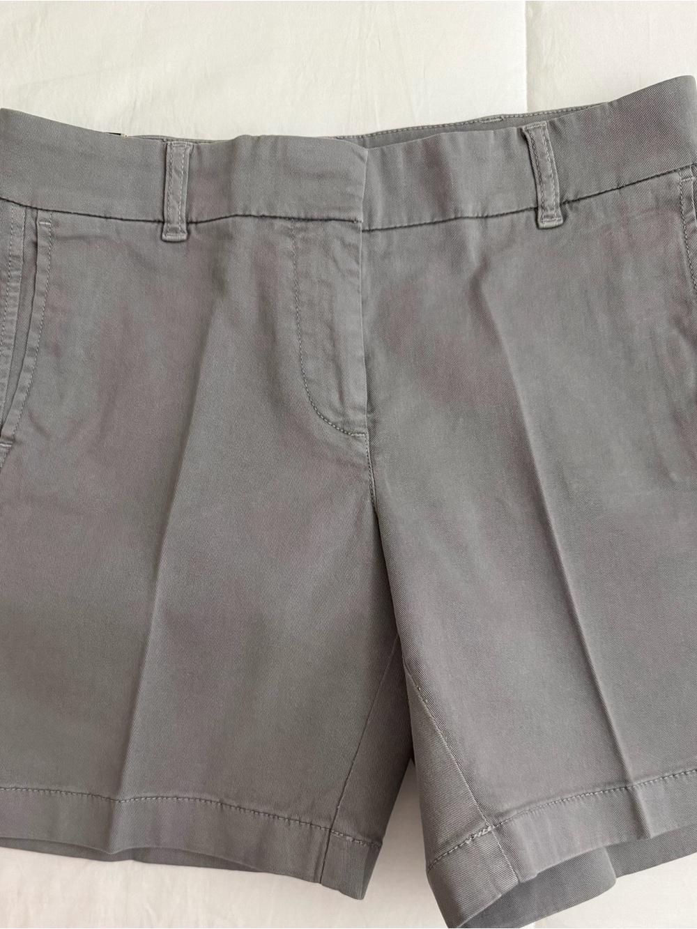 J.CREW GRAY CHINO SHORTS SIZE 2 - WITH TAGS!